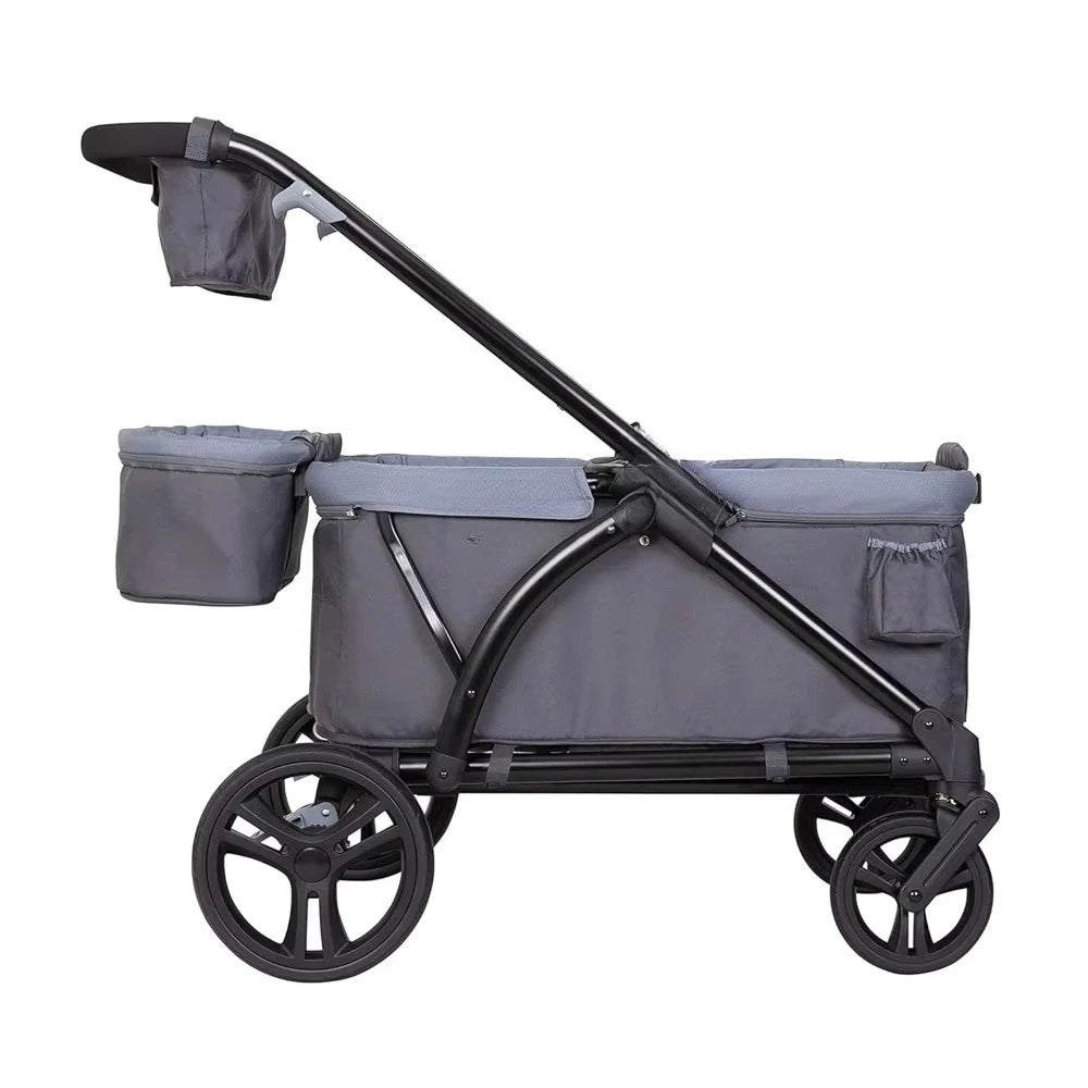 NEW Expedition 2-in-1 Stroller Wagon PLUS, Ultra Grey