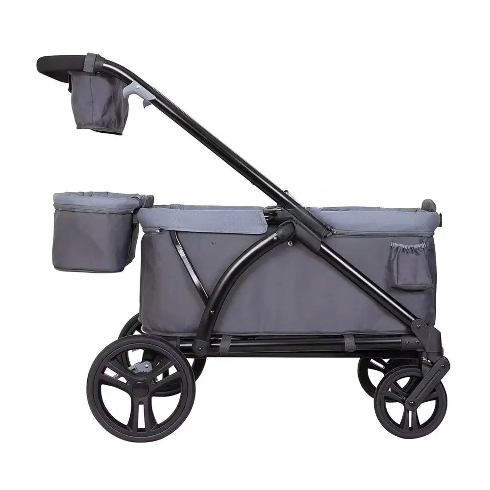NEW Expedition 2-in-1 Stroller Wagon PLUS, Ultra Grey - with storage