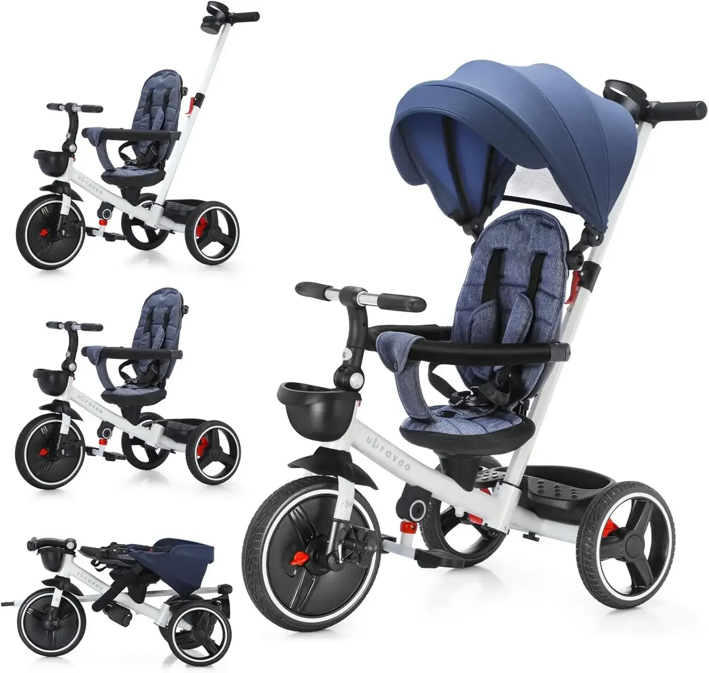 Baby Stroller Tricycle - 5-in-1
