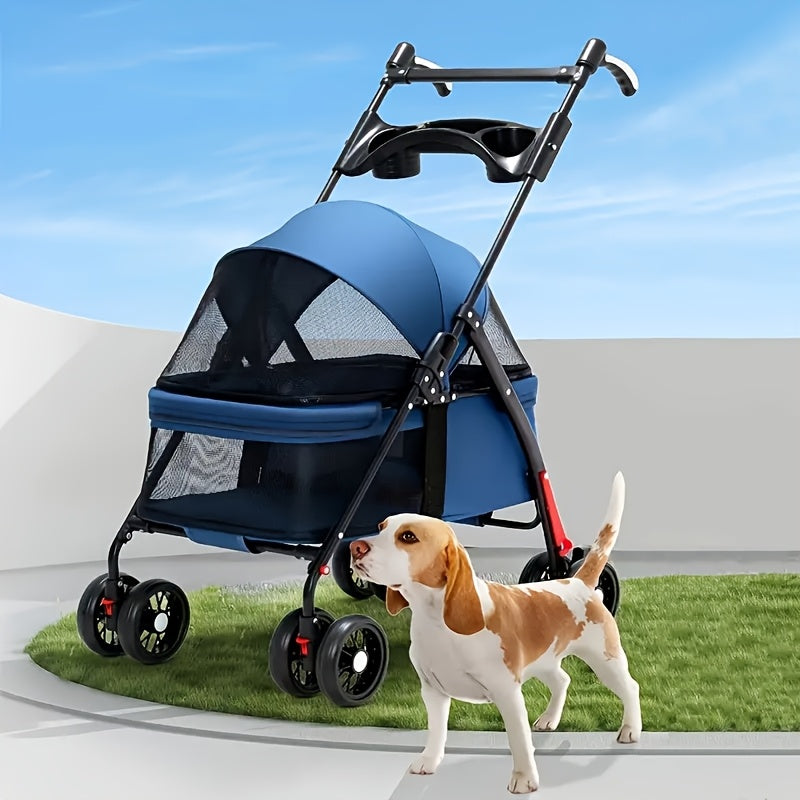 Lightweight Foldable Pet Stroller