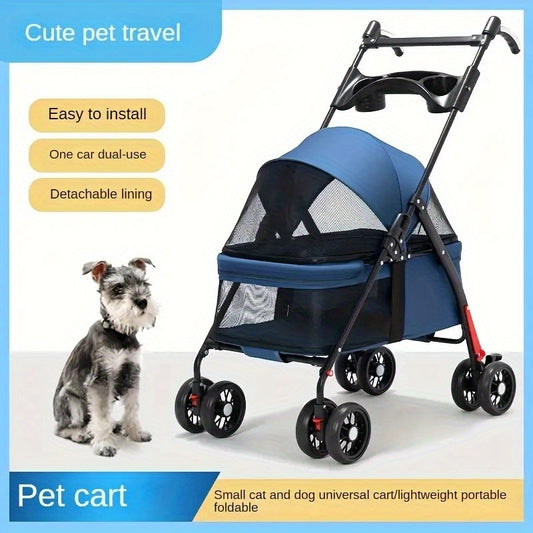 Lightweight Foldable Pet Stroller