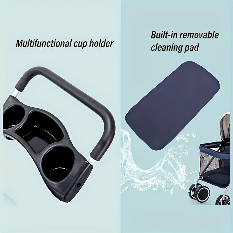 Lightweight Foldable Pet Stroller