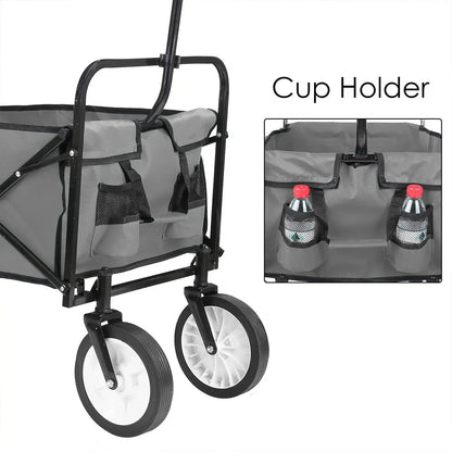 Outdoor Garden Utility Wagon Cart