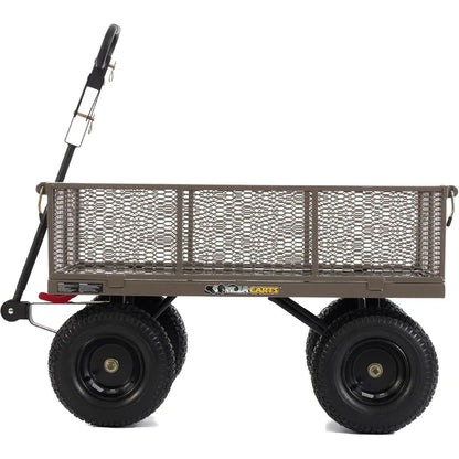 Gorilla Cart w/Removable Side Panels, 1200 lb Capacity