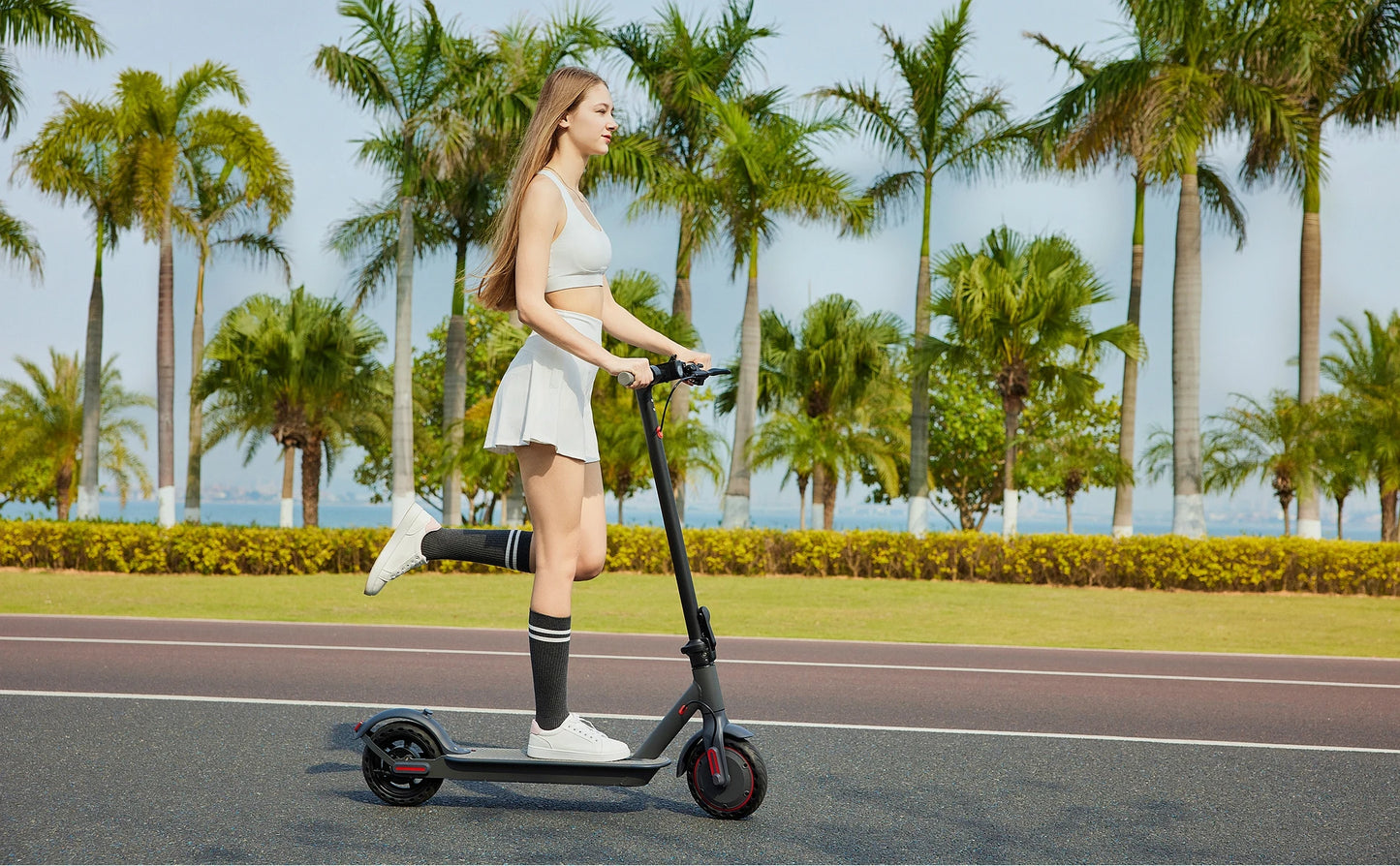 G5.0 Adult Foldable Electric Scooter, 36V 10.5AH 21Miles Long Range 19Mph 350 Motor