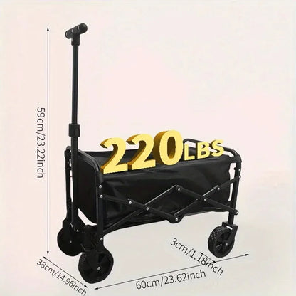 Foldable Wagon, 220/330/450LB Heavy Duty
