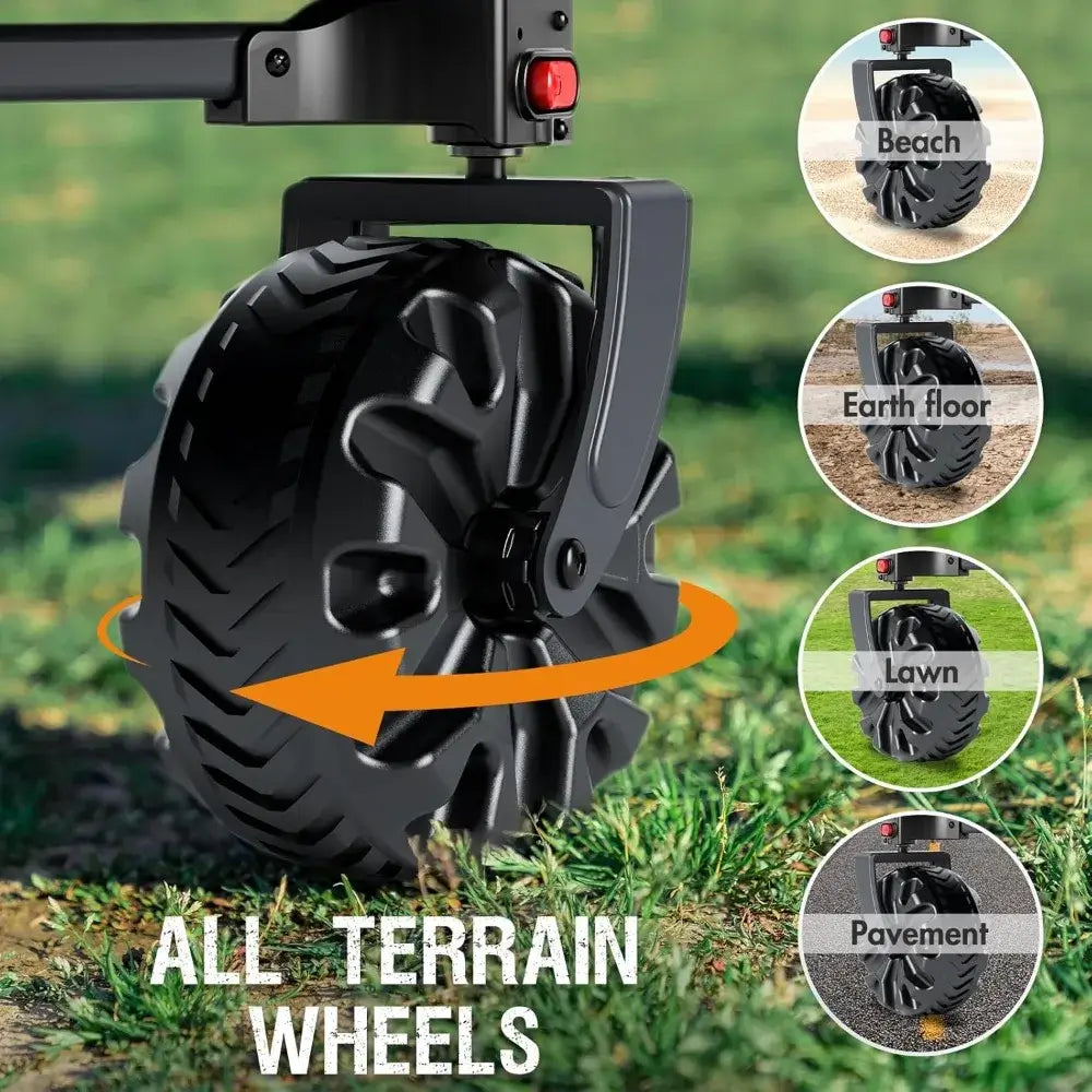Double Decker Wagon with Tailgate - Heavy Duty Collapsible