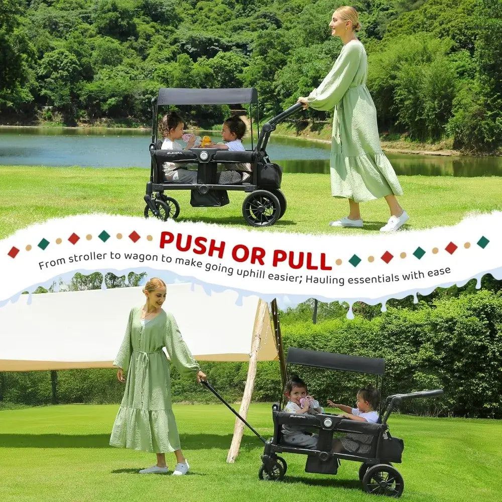 Stroller Wagon For 2 Kids -All-Terrain