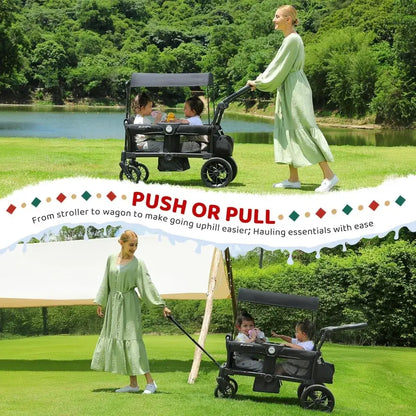 Stroller Wagon For 2 Kids -All-Terrain