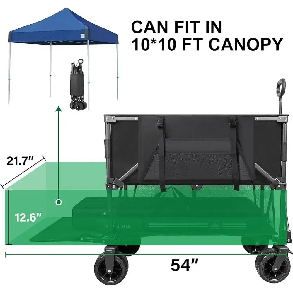 Double Decker Wagon 600lbs Capacity - All Terrain
