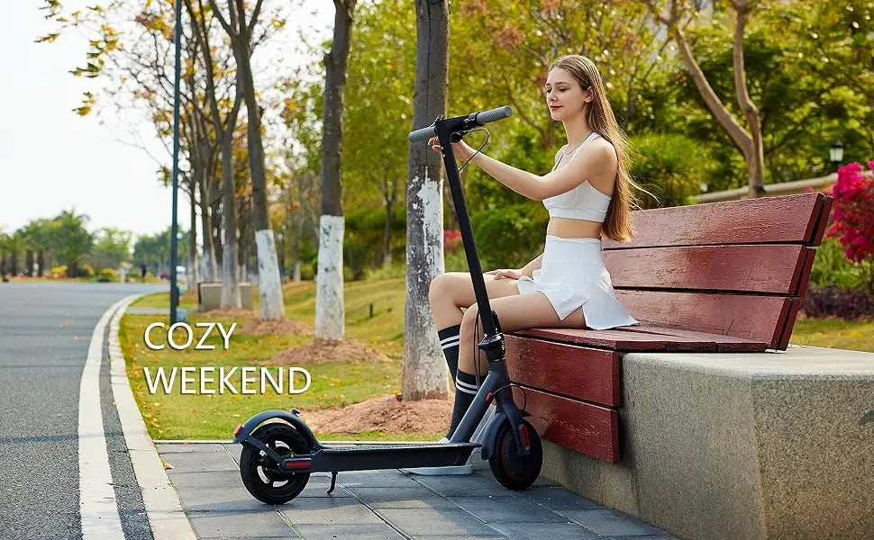 G5.0 Adult Foldable Electric Scooter, 36V 10.5AH 21Miles Long Range 19Mph 350 Motor