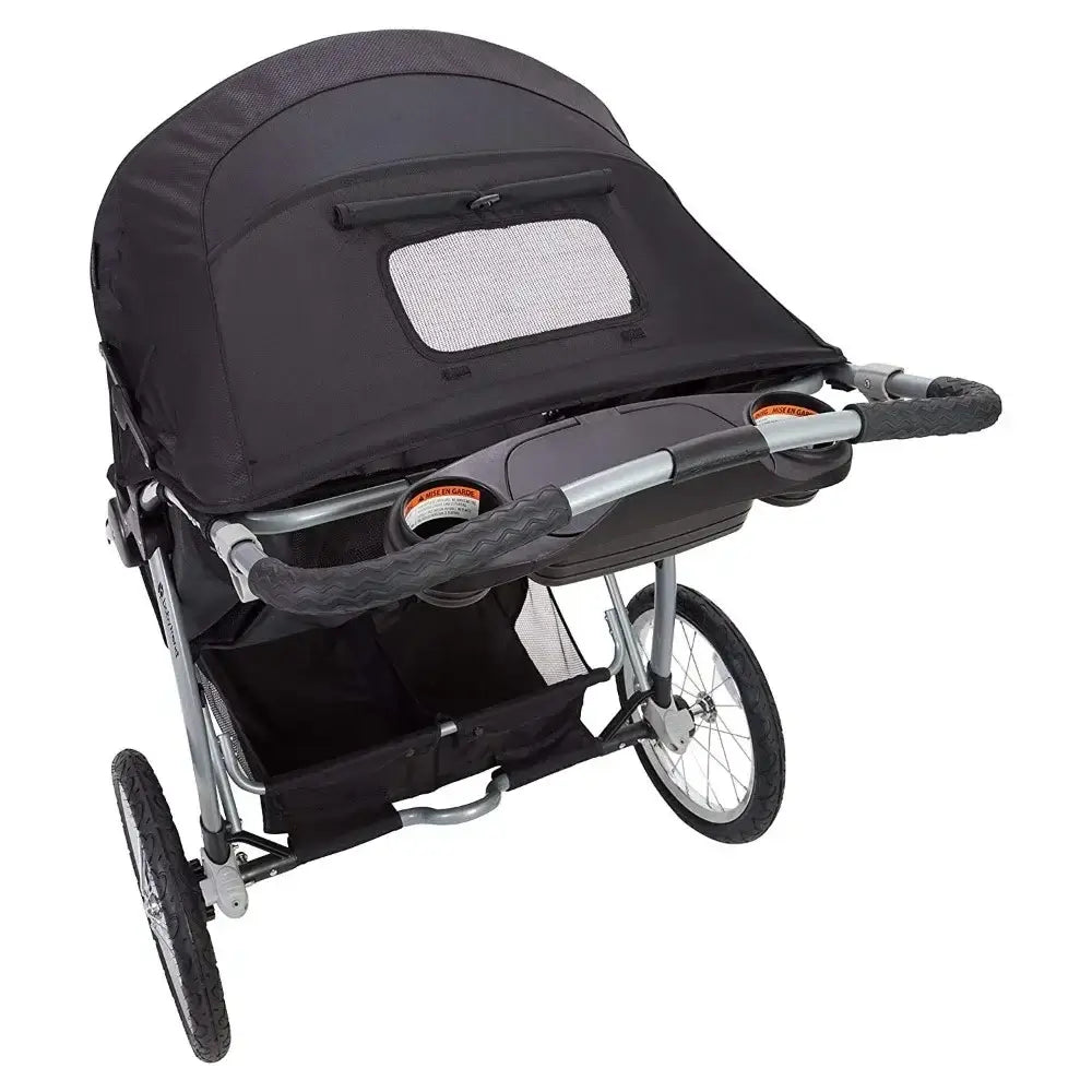 Expedition Double Jogger Stroller, Griffin-canopy with peek - a-boo window