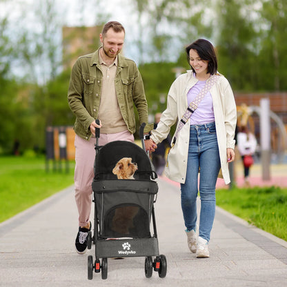 Pet Stroller - Foldable and Lightweight