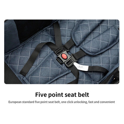 3-in-1 Lightweight Stroller - Carriage, Bassinet