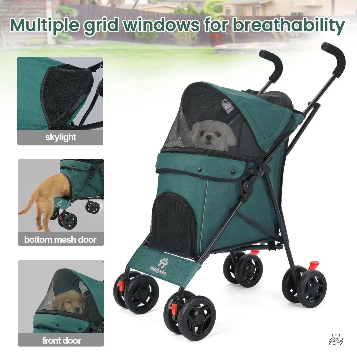 Lightweight Pet Stroller - Foldable