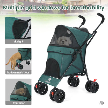 Lightweight Pet Stroller - Foldable