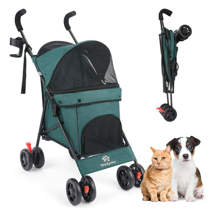 Pet Stroller - Foldable and Lightweight