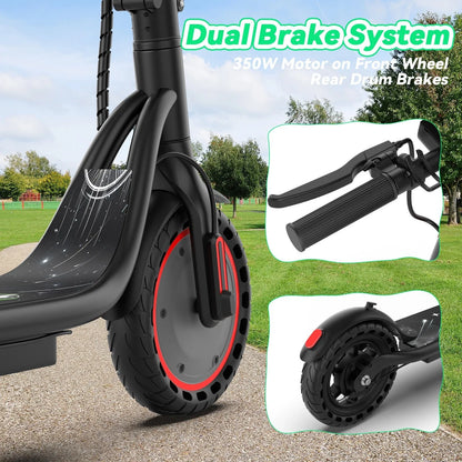 LP30 Foldable Electric Scooter for Kids 10+, 19mph Max Speed, 12miles Max Range