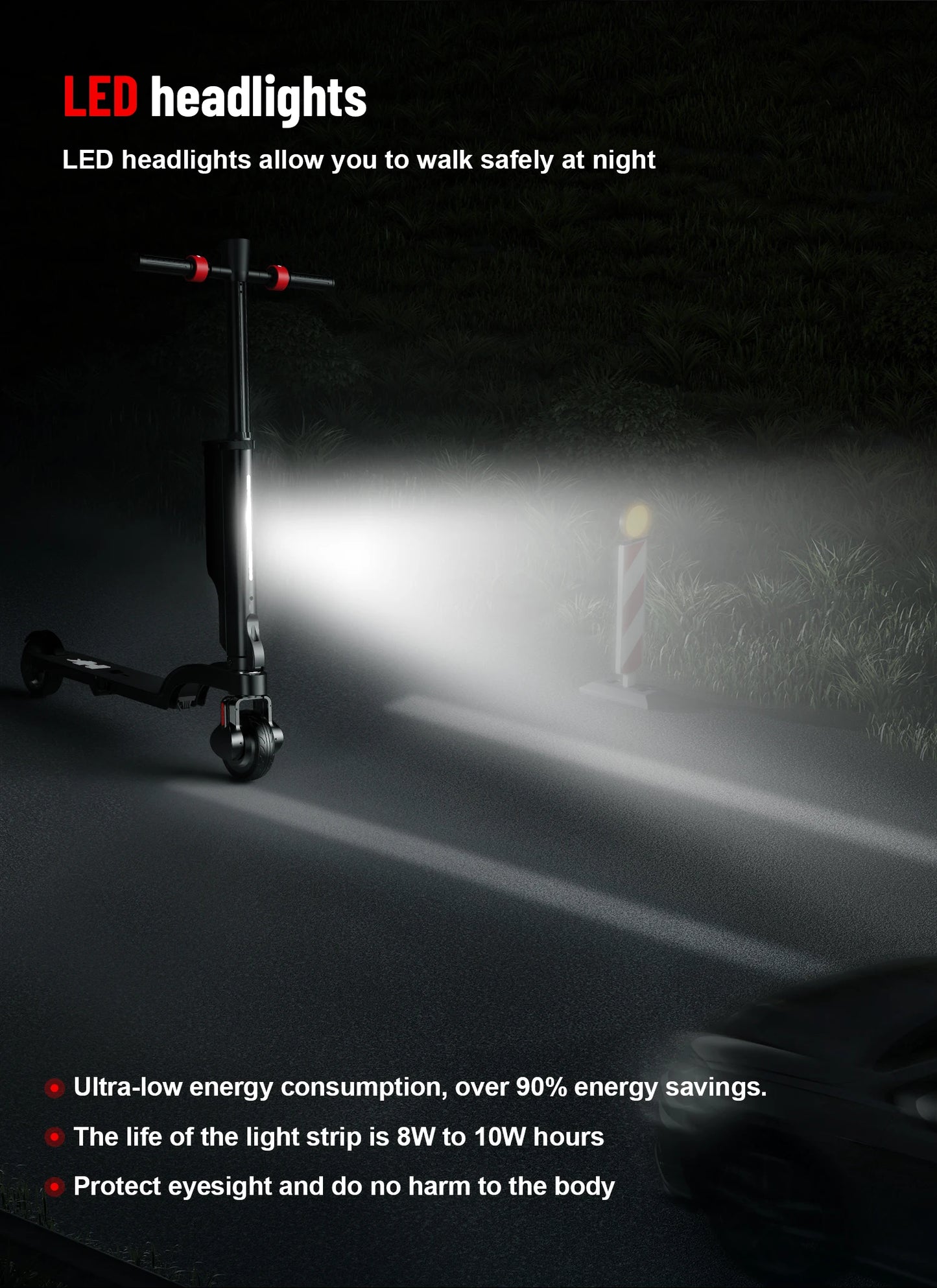 X6 Foldable electric scooter adults, 350W 36V 7.5A, Smart APP