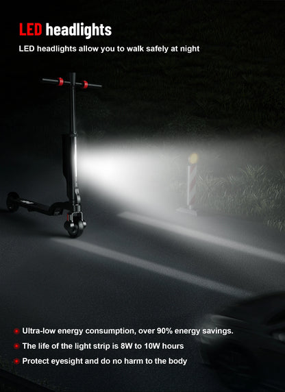 X6 Foldable electric scooter adults, 350W 36V 7.5A, Smart APP