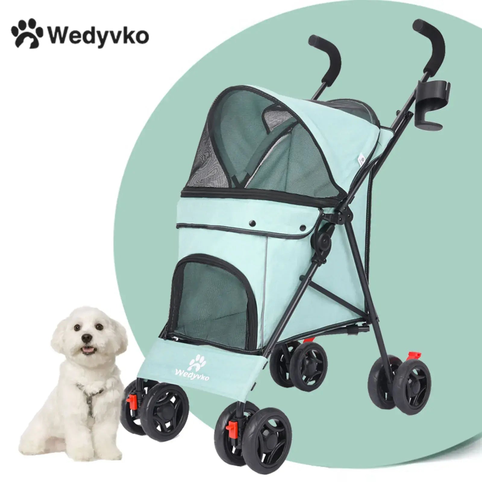 Lightweight Pet Stroller - Foldable