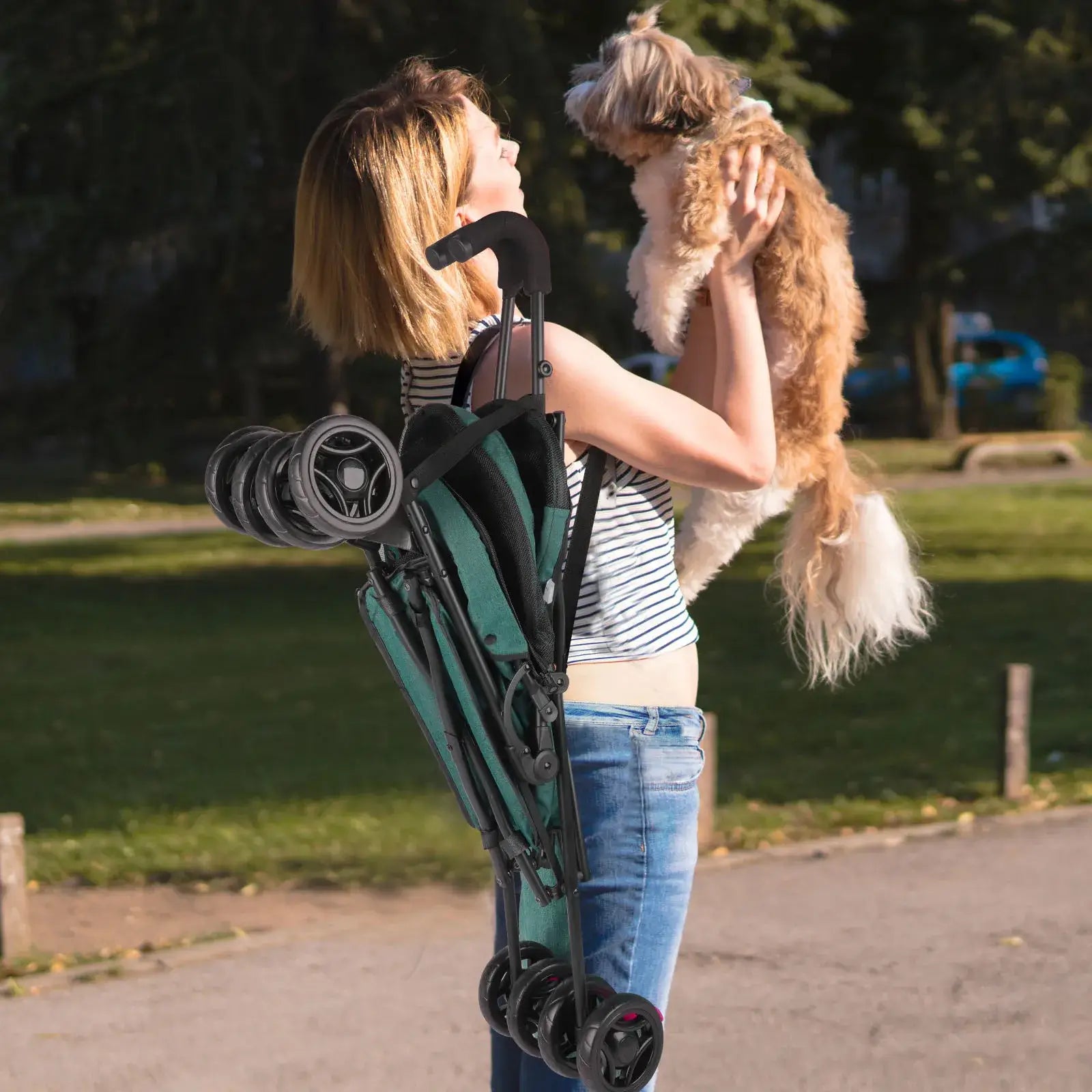 Lightweight Pet Stroller - Foldable