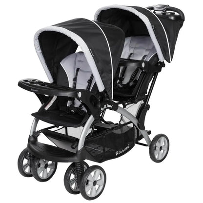 Infant and Toddler Double Stroller & Car Seat Combo, 2 Pc Set