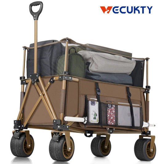 Collapsible Camping Beach Wagon - Heavy Duty