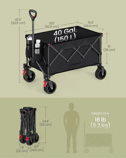 Collasible Wagon with 330LB Capacity