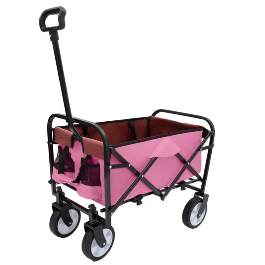 Foldable Utility Wagon with Strap