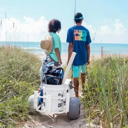 Balloon Tire Fishing and Beach Cart. - 125lbs capacity