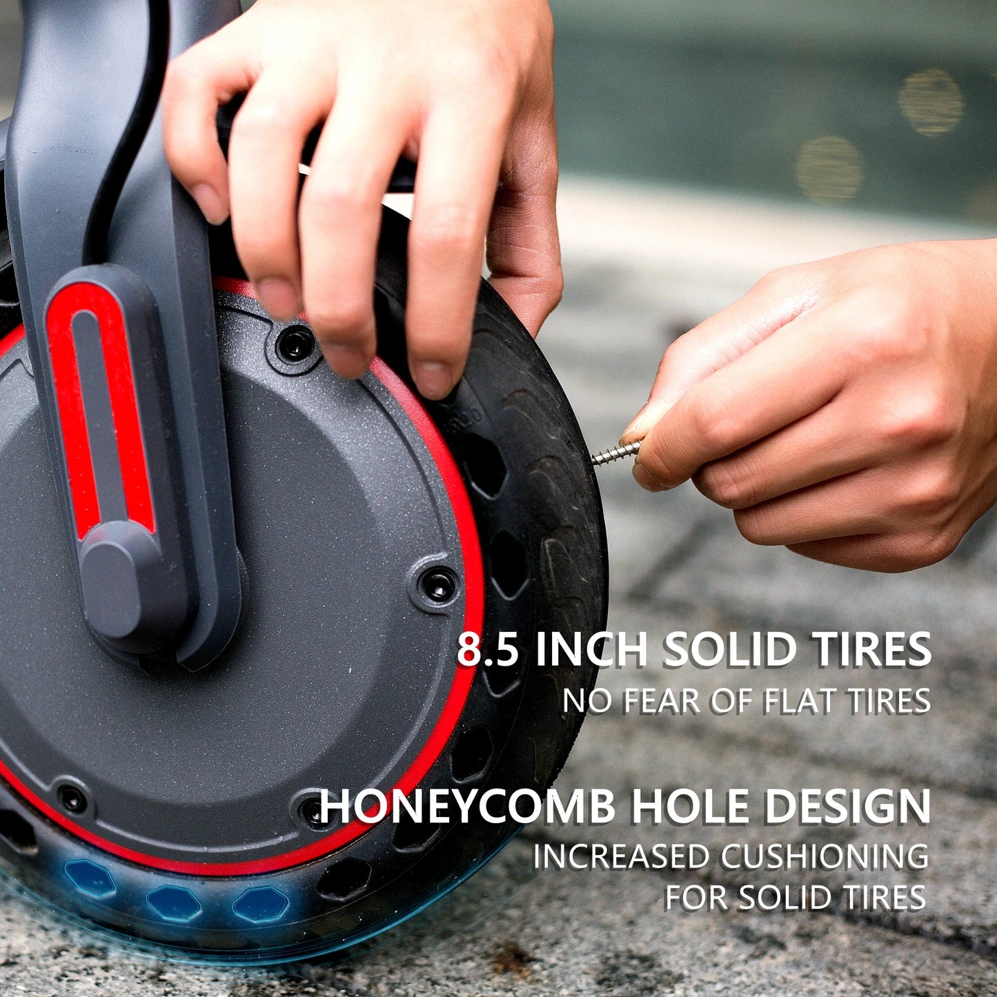 G5.0 Adult Foldable Electric Scooter, 36V 10.5AH 21Miles Long Range 19Mph 350 Motor