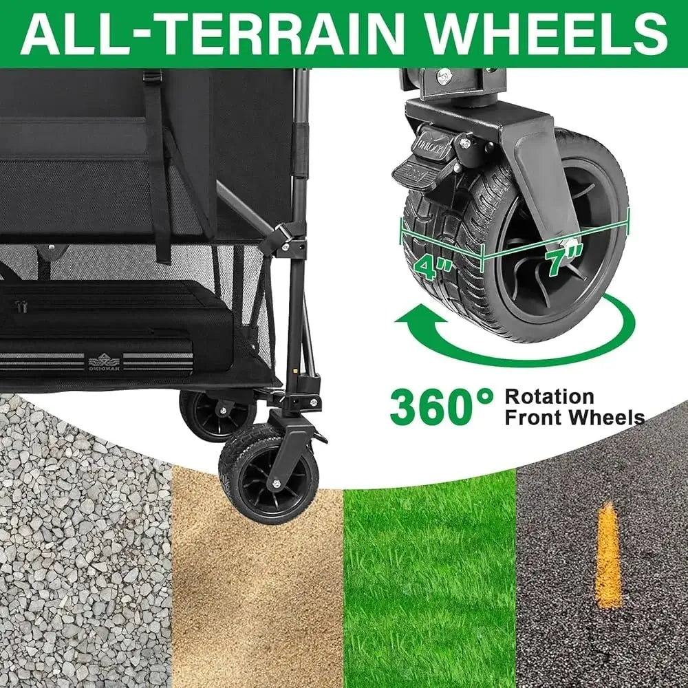 Double Decker Wagon 600lbs Capacity - All Terrain