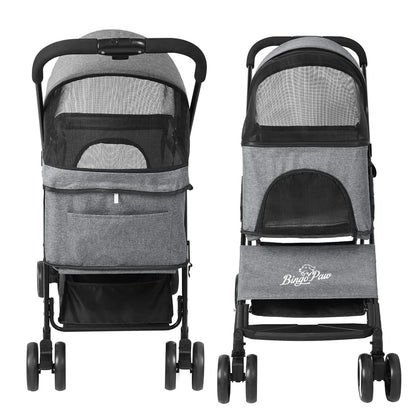 Pet Stroller Foldable Travel Carrier