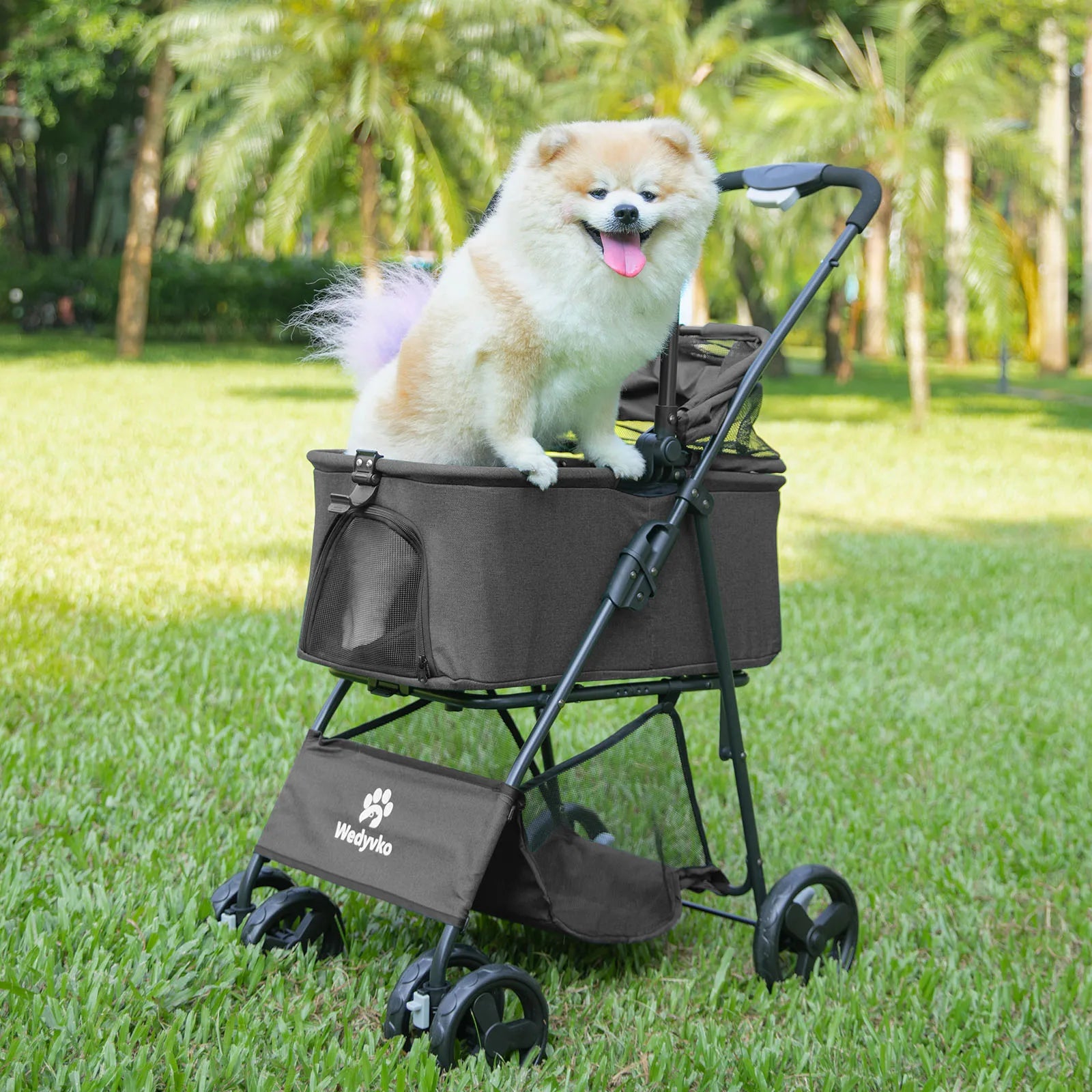 Luxury Detachable Pet Stroller