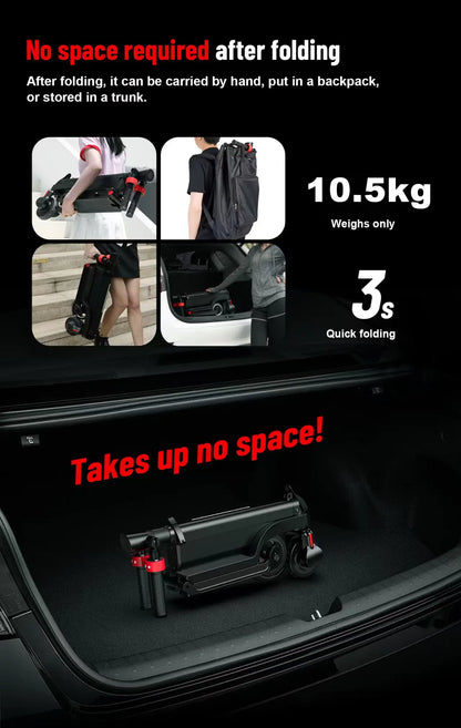 HX X6 Electric Scooter for Adult, Foldable,  350W 25KM/H, 7.5AH 36V