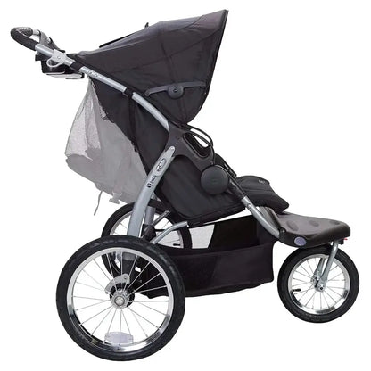 Expedition Double Jogger Stroller, Griffin - storage basket