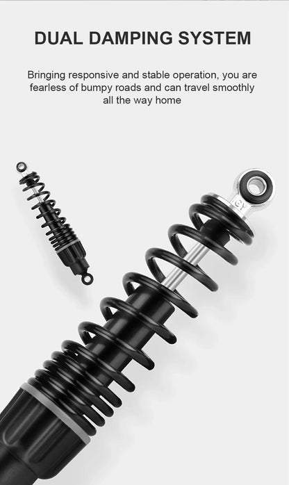 800W Powerful Electric Kick Scooter Anti-skid Off Road Tire 45KM/H  55km Range