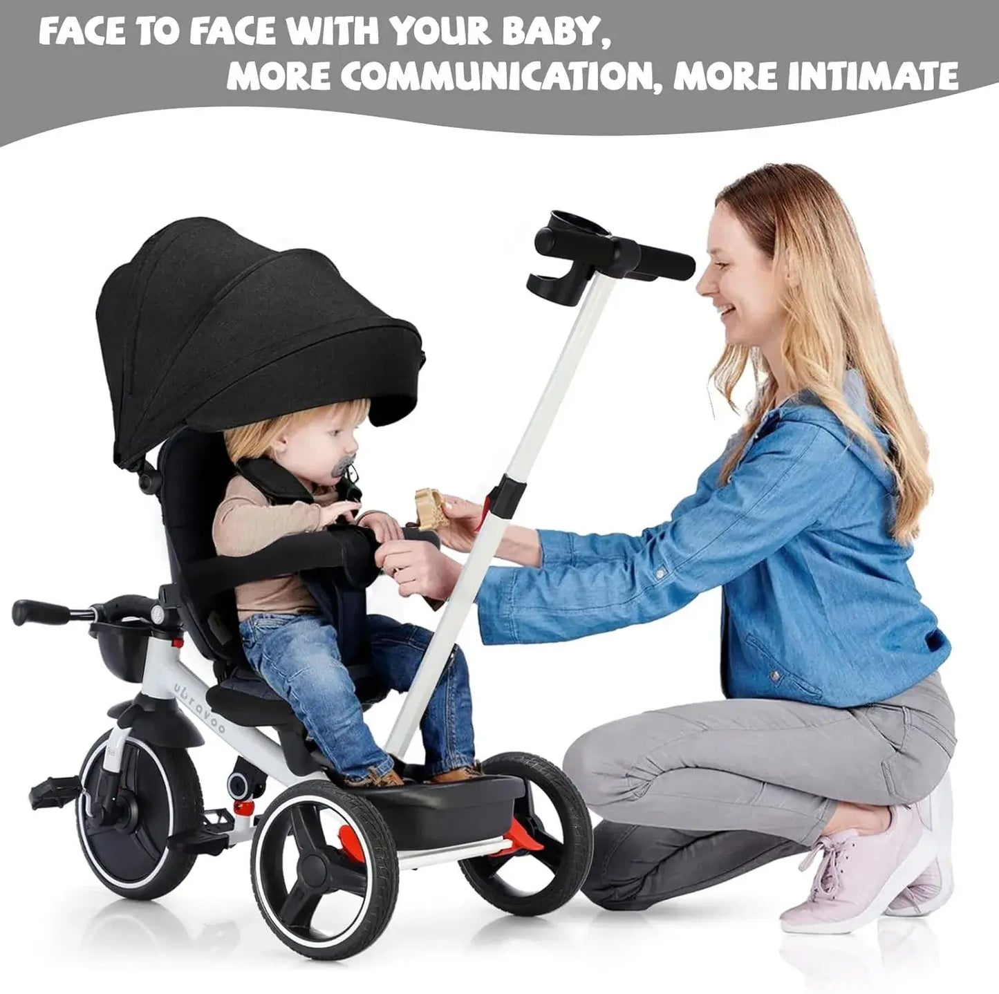 Baby Stroller and Trike -Foldable 5-in-1