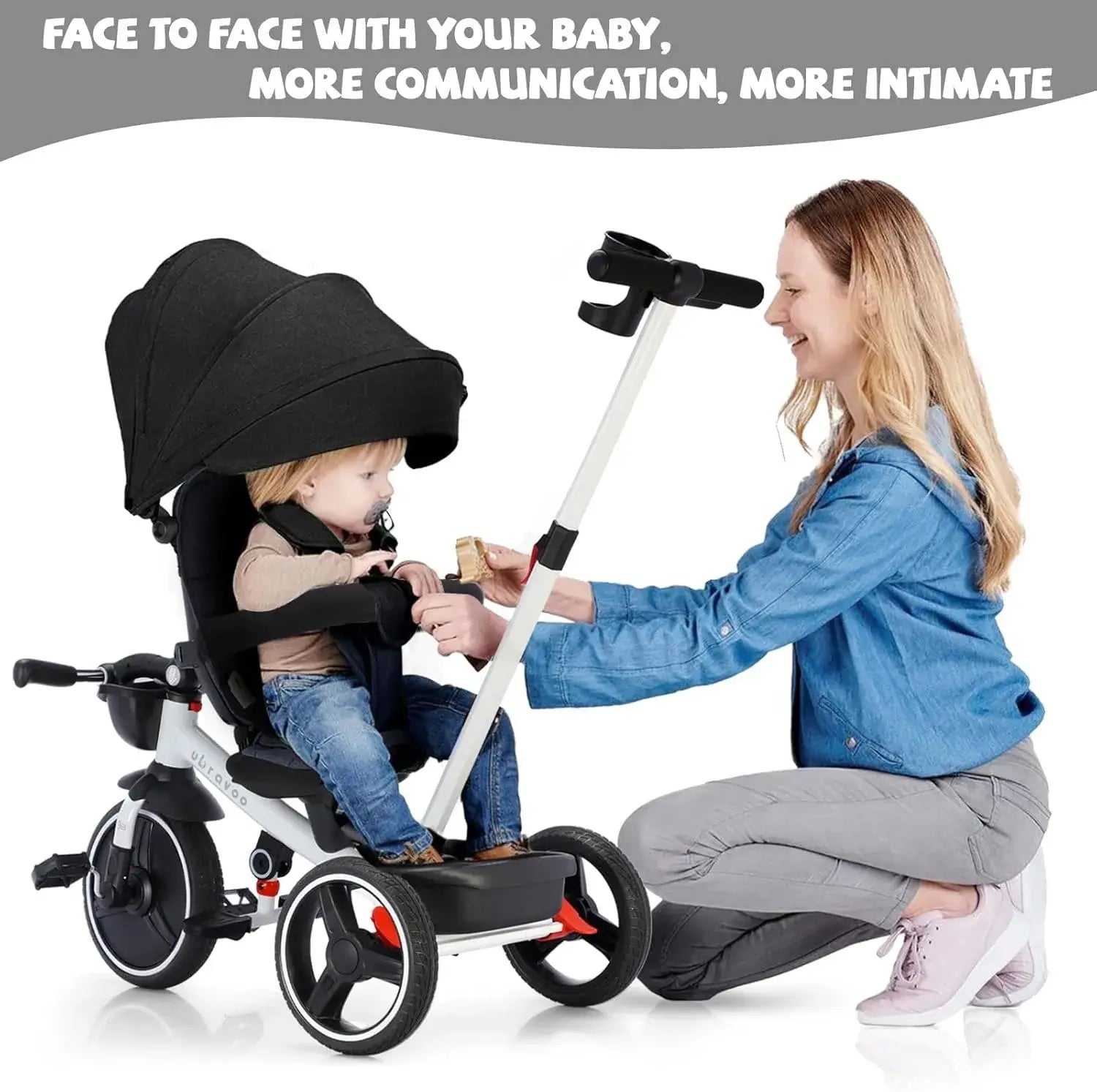 Baby Stroller and Trike -Foldable 5-in-1