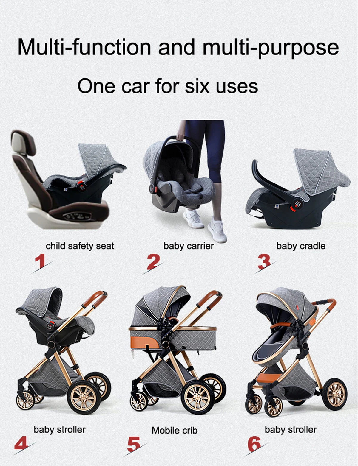 Baby Stroller Travel System