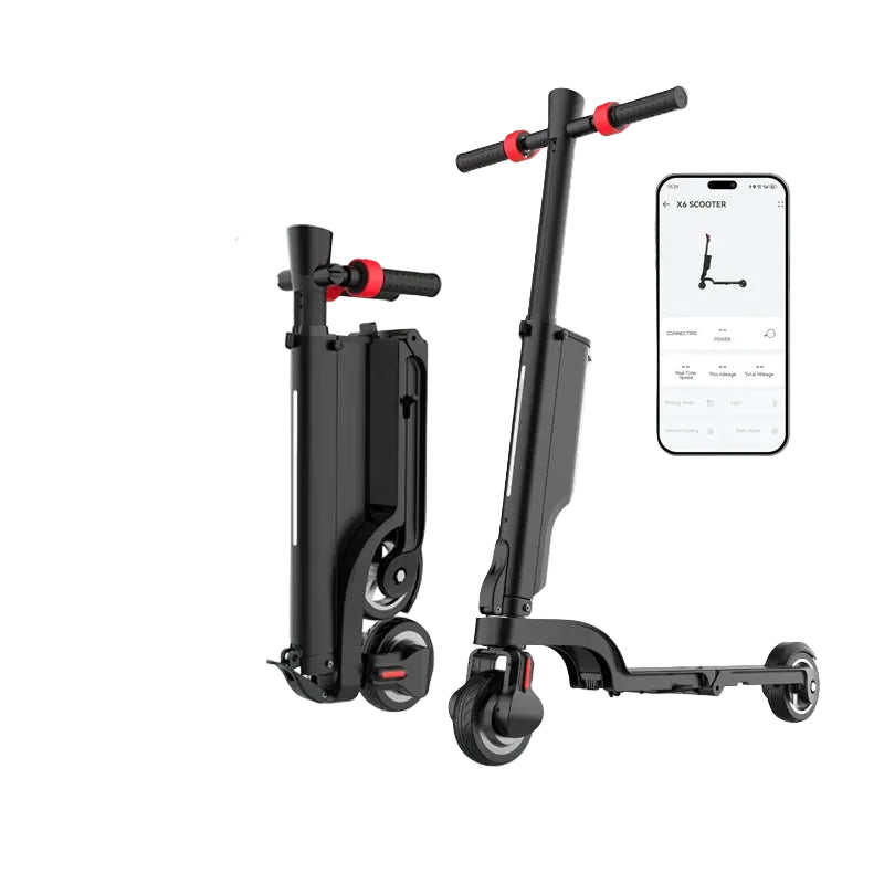 X6 Foldable electric scooter adults, 350W 36V 7.5A, Smart APP