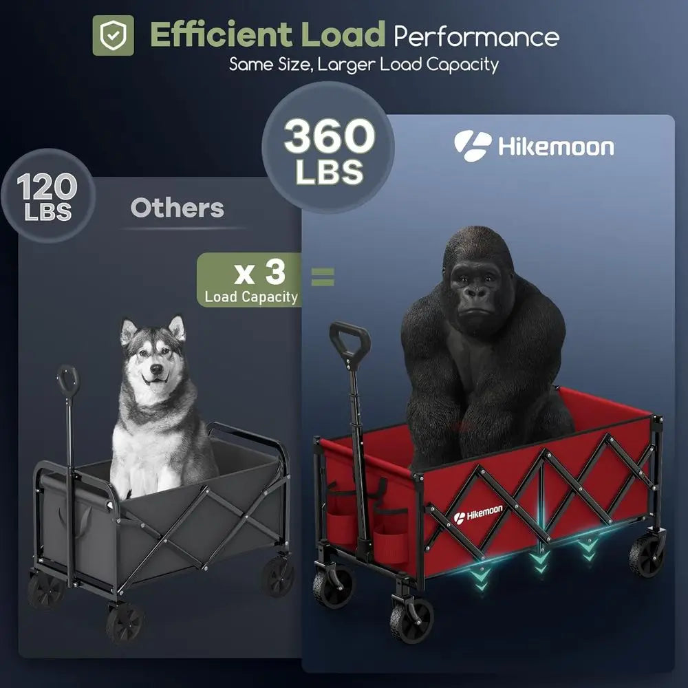 Extra Long Collapsible Wagons