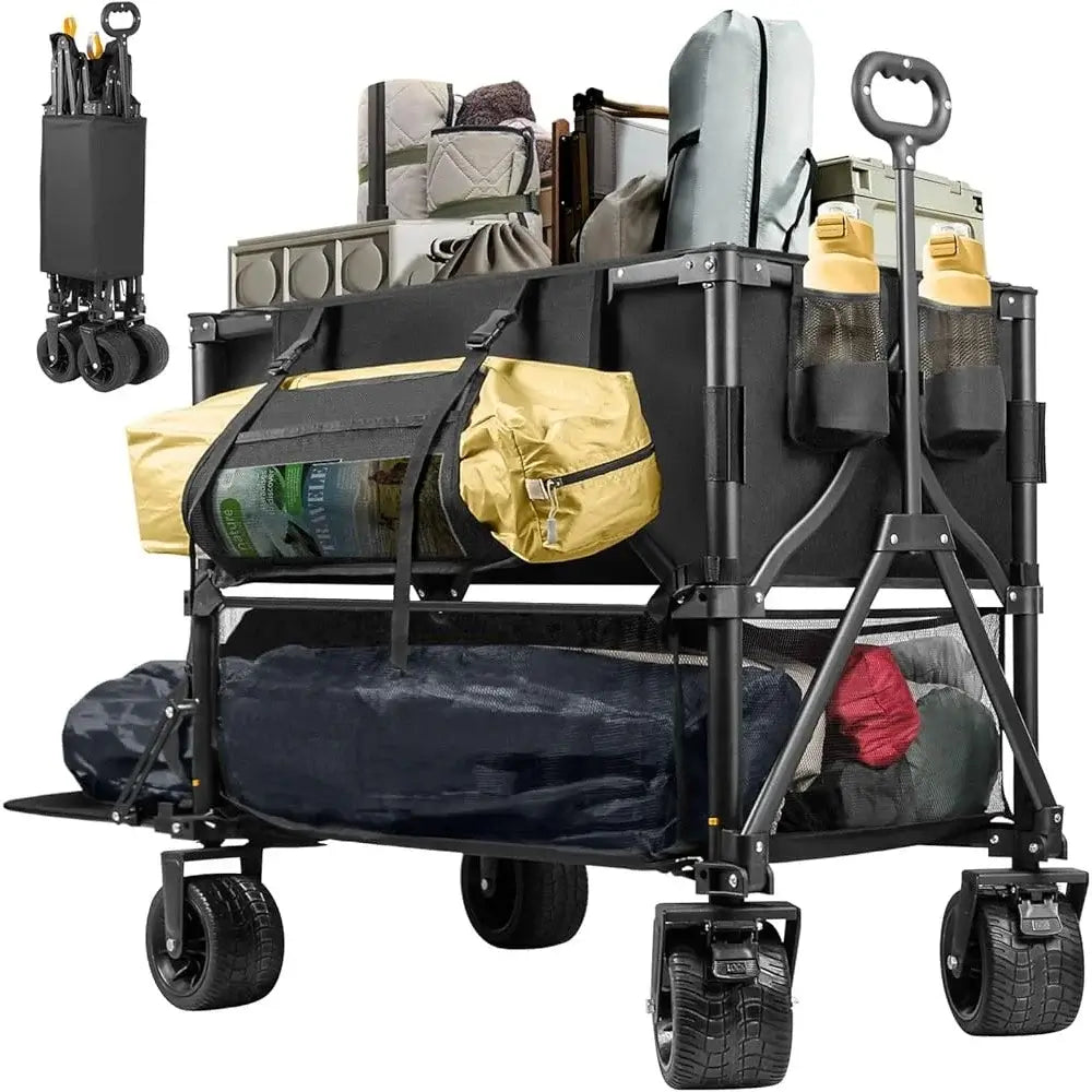 Double Decker Wagon 600lbs Capacity - All Terrain