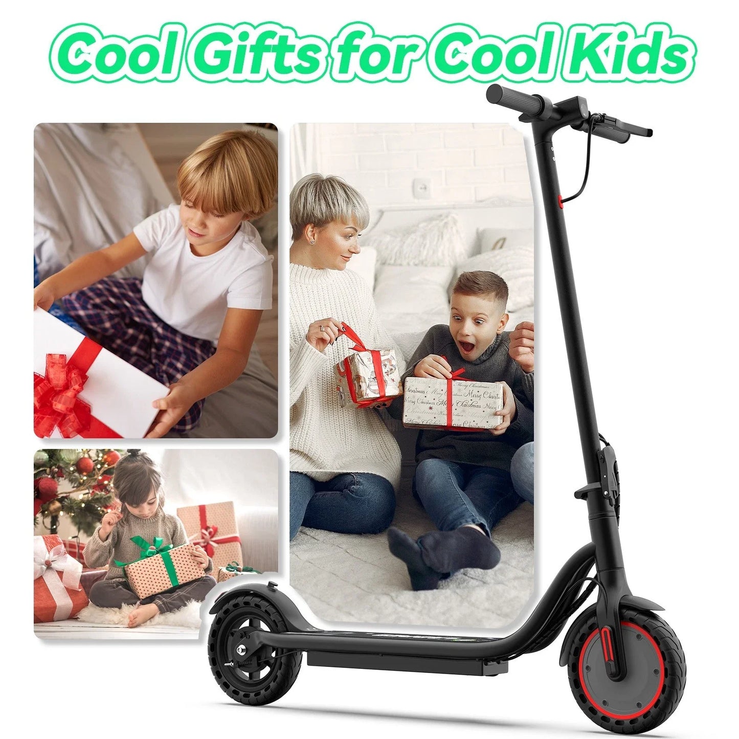 LP30 Foldable Electric Scooter for Kids 10+, 19mph Max Speed, 12miles Max Range