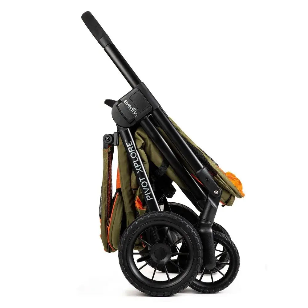 Pivot Xplore All-Terrain Stroller Wagon (Ranger Green) - foldable