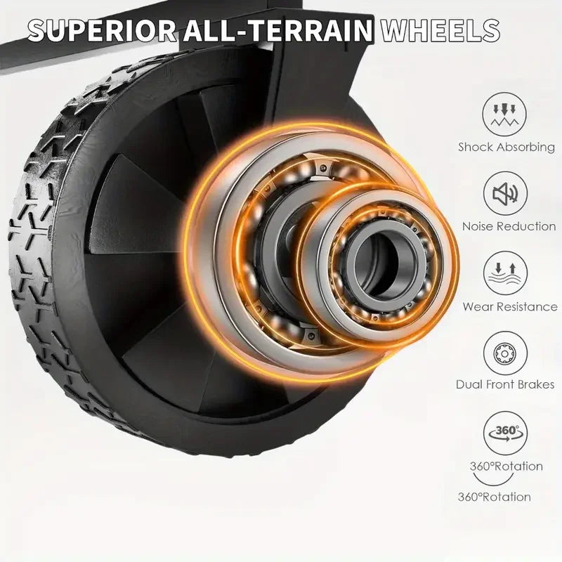 Foldable Wagon, 220/330/450LB Heavy Duty
