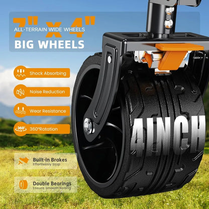 Foldable Double Decker Wagon  Extra Long 50-Inch