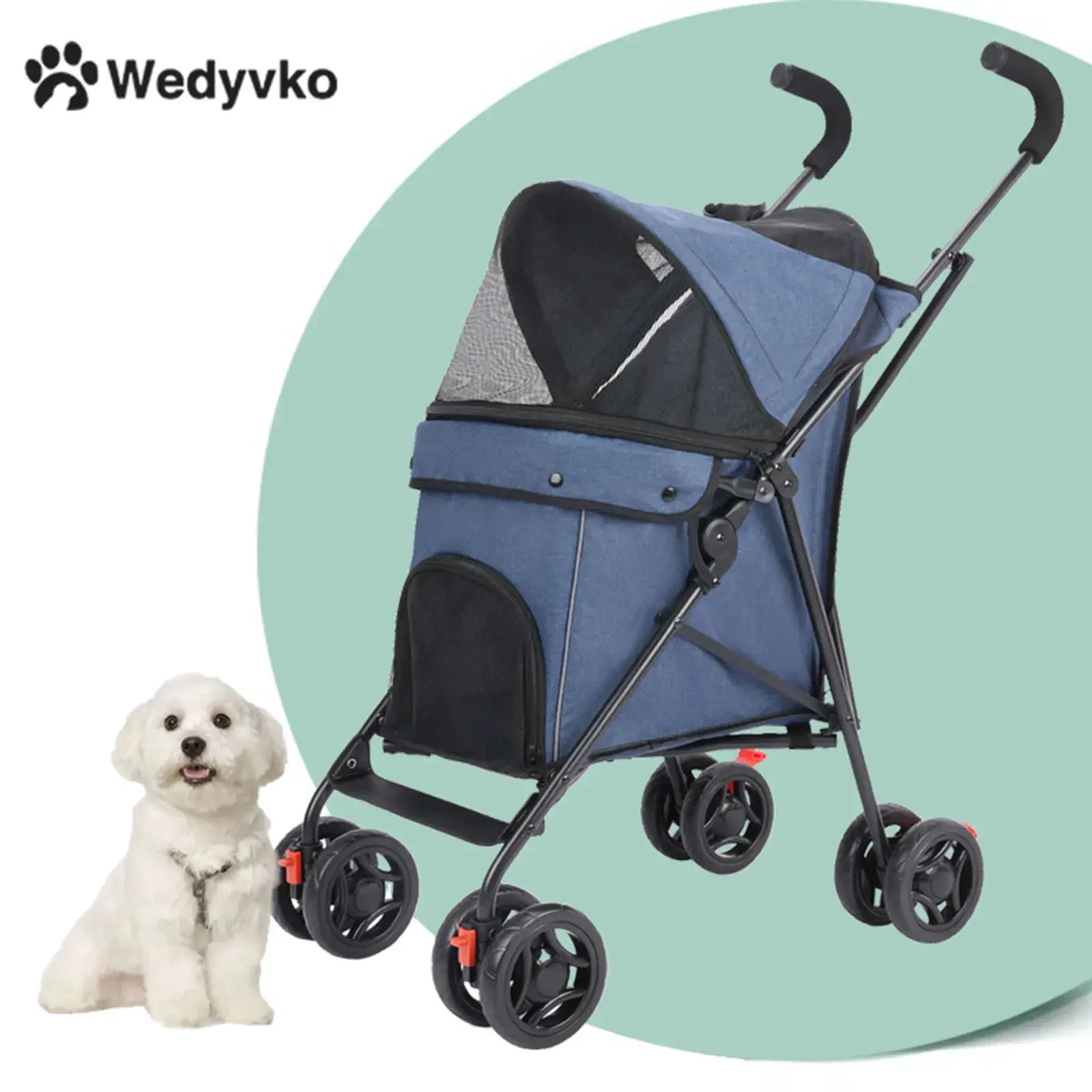 Lightweight Pet Stroller - Foldable