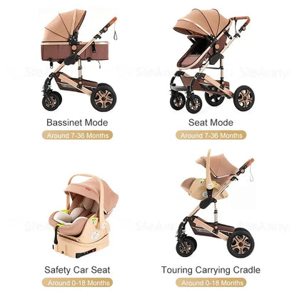 3-in-1 Baby Stroller Travel System